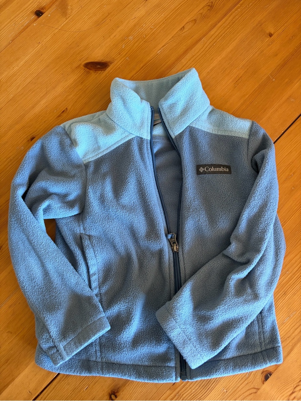 Columbia Kids Blue Fleece Zip Jacket